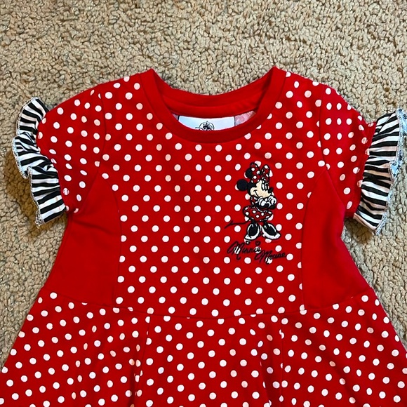 Adorable Disney Parks Baby Girl Minnie Mouse dress, 6 mo., very gently used. - Picture 2 of 8